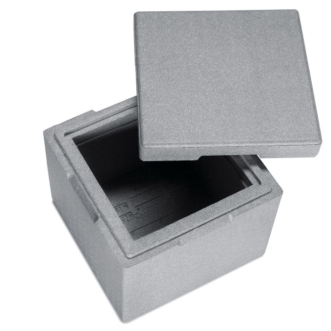 Isolierbox mit Deckel aus Neopor®