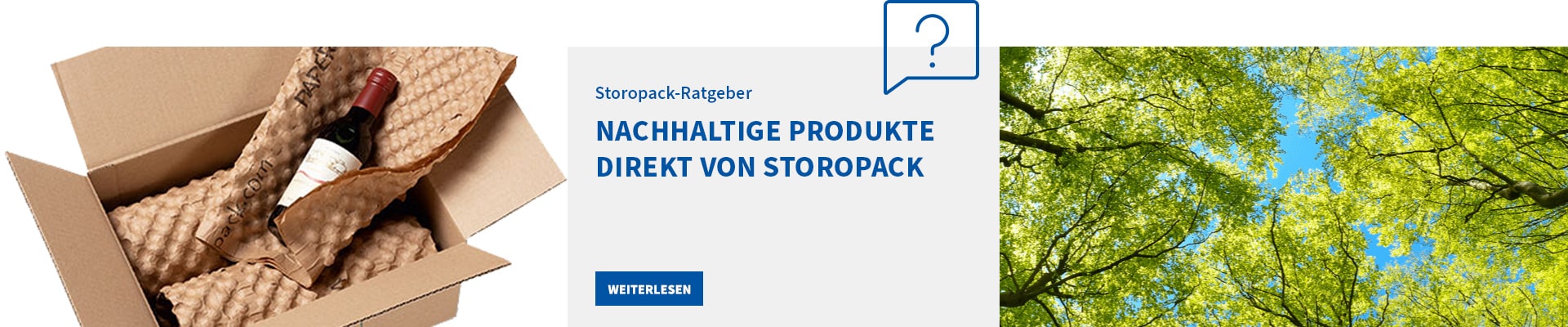 Ratgeber: Nachhaltige Produkte von Storopack