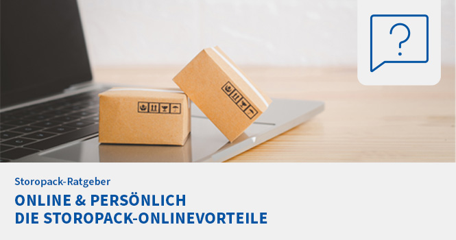 Online &amp; persönlich: Die Storopack-Onlinevorteile